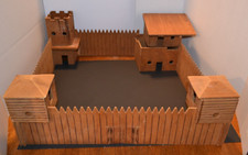 Vintage homemade toy wooden