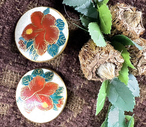 Atq button meiji period - button, meiji-period