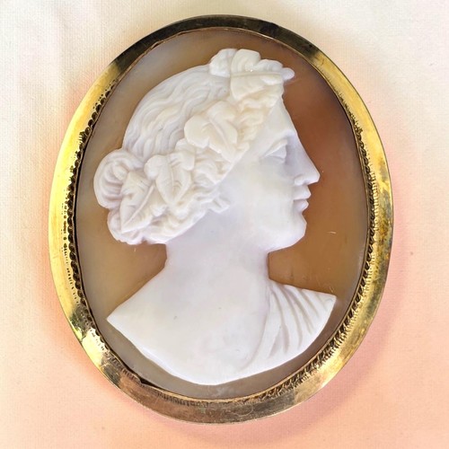 Antique victorian shell cameo - antique,