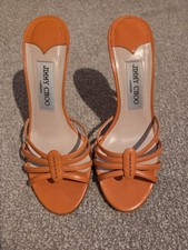 Jimmy Choo orange slip on