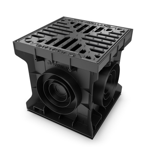 300x300 plastic gully - 300x300, drain