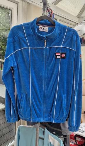 Fila men full zip velour - men's,