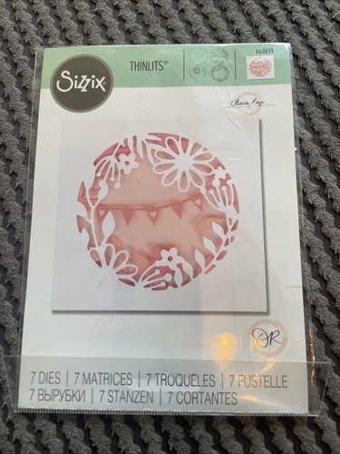 Sizzix romantic layers die - layers, set