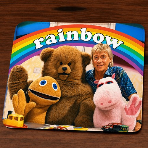 Rainbow mouse mat - rainbow, pad