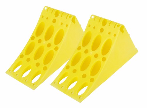 Trailer yellow wheel chocks - wheel,