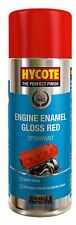 Hycote Engine Enamel Gloss Red Spray Paint 400ml