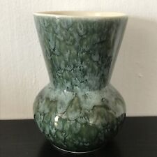 Pottery Vases, NEW DEVON England Greenish Blue Pottery Vases, 13 Cm Tall