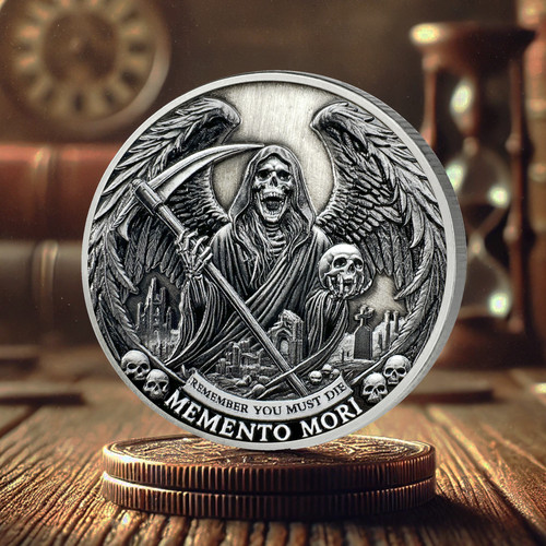 Grim reaper coming skull - grim,