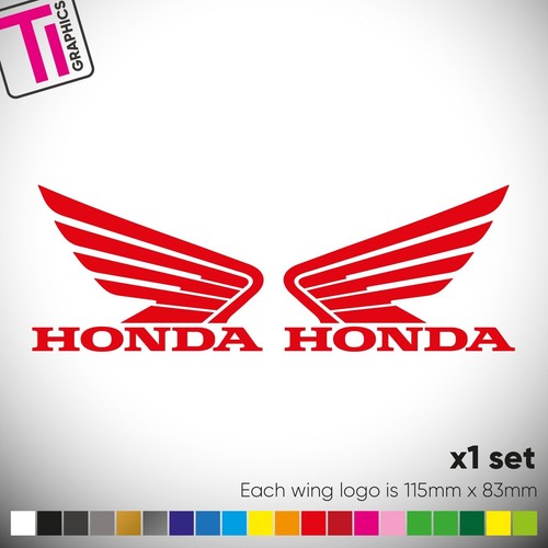 Honda wings motorcycle - wings, x2