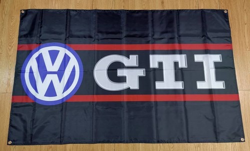 Volkswagen gti sign banner - volkswagen,
