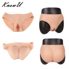 Silicone Fake Vagina Pants Hip