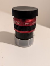 SVBONY SV154 Telescope Eyepiece 1.25" 70° 15mm SWA with Twist-Up Eyecups