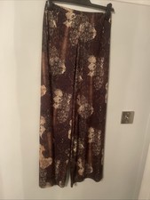 Zara Med Wide Trousers High