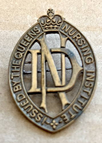 Vintage district nursing badge - nursing,