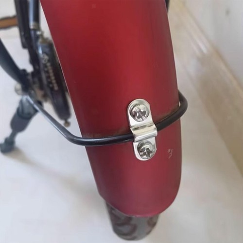 Set bicycle mudguard leg - set,