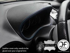 BLUE STITCH GAUGE SPEEDO HOOD