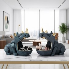 3D Rhino Storage Bowl Ornament