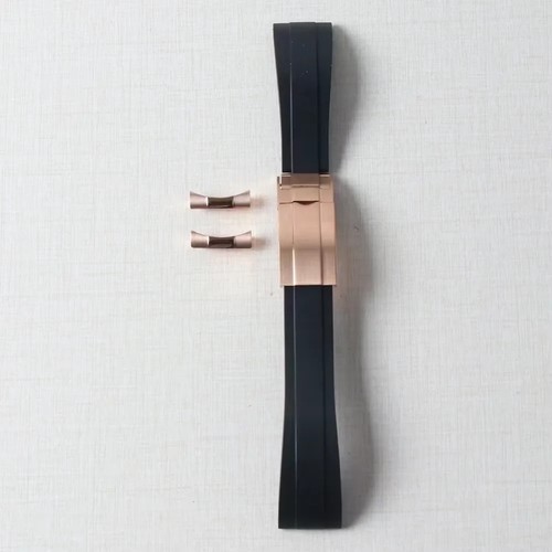 Curved end rubber - end, endlink