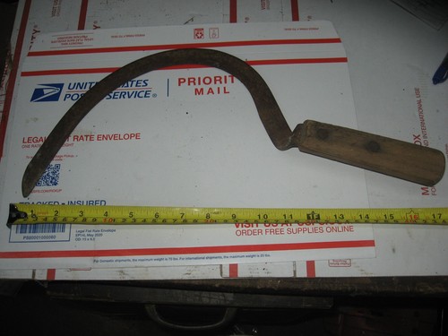 Antique hand scythe - antique,