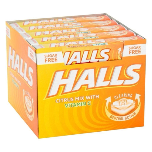 Halls citrus mix with - 20,