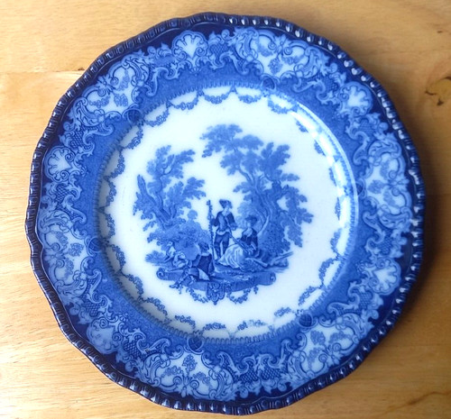Antique doulton watteau - doulton, watteau,