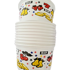 Pack of 10 x Arcade Coin Cups