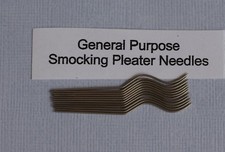 12 General Purpose Smocking/pleater needles for smocking/pleater machines