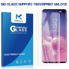 For Samsung Galaxy S10 S9 S8 PLUS 5G Tempered Glass Screen Protector Film Curved
