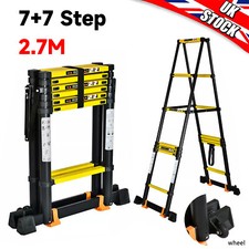 7+7 Step Ladder Telescopic
