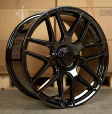 20"black x6 c63s 1 alloy wheels mercedes e s amg cls sl class staggered + tyres