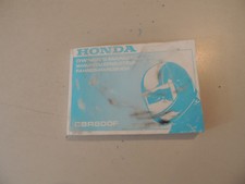 Honda CBR 600 F 1998 drivers