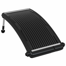 Curved Pool Solar Heating