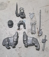 Warhammer Fantasy Chaos Juggernaut Of Khorne Champion RoC Rogue Trader Metal OOP