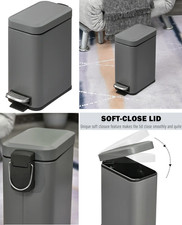 Pedal Bin Rectangular Waste