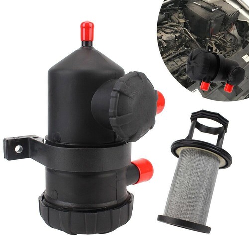 Oil catch can tank - oil, stainless