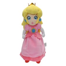 8" Super Mario Bros Princess Peach Plush Soft Stuffed Doll Toys Kids Xmas Gifts