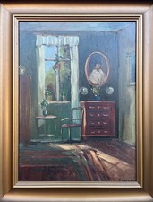 Bourgeois Interior With Art