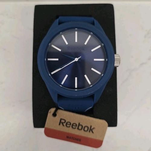 Reebok navy blue wristwatch - navy,
