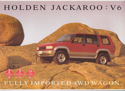 1994 holden jackaroo - jackaroo, v6
