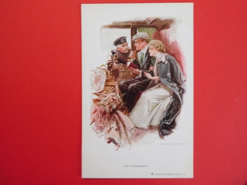 Vintage postcard signed - vintage,