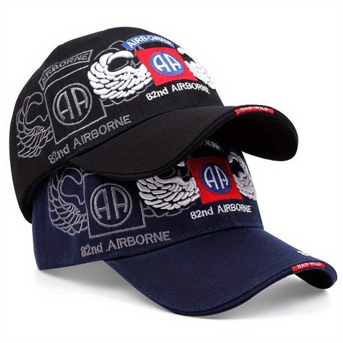 Black 82nd airborne - black,