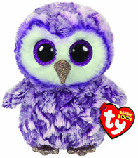 OFFICIAL TY BEANIE BOOS REGULAR SIZE 6" OWL **CHOOSE FROM SELECTION** ***NEW***