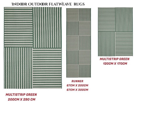 Flat weave outdoor indoor rugs - flat,