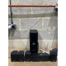 Panasonic SB-HW460 DVD Home Theater Subwoofer Black with Speakers for SA-PT460