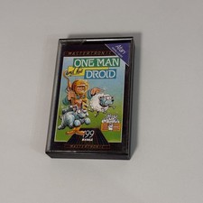 One Man and His Droid Mastertronic Vintage Retro Cassette Game Atari 800XL/130XE