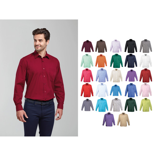 Premier long sleeve - premier, poplin
