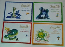 4 postcards advertising Harry