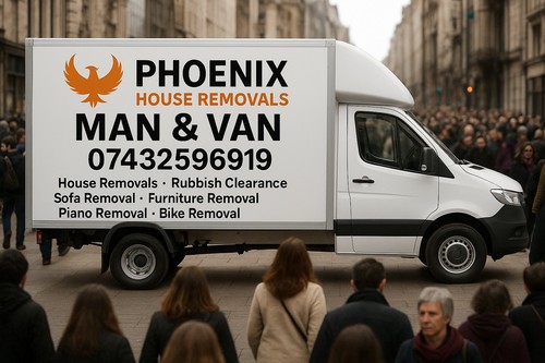 Man and van hire - and, house