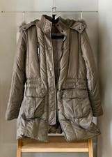 Ladies River Island size 10 coat Khaki beige