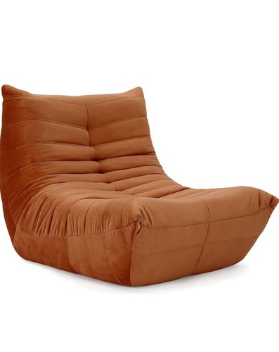 Togo fireside chair orange - togo,